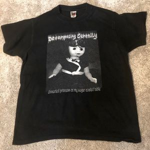 Decomposing Serenity metal unisex tshirt L